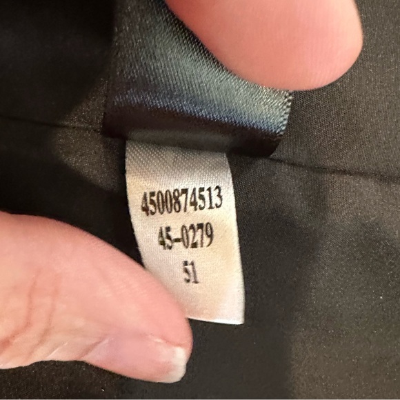 White House Blake Market Jacket Removable Vest Belt Black Women Size Small - Picture 12 of 16